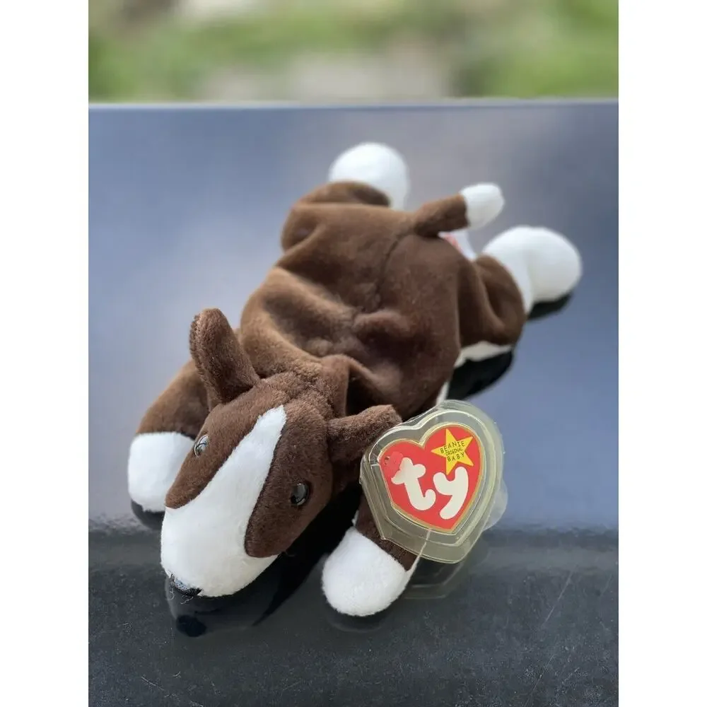 Ty Beanie Baby Bruno The Dog Collectible Plush Retired‎ Vintage 1997